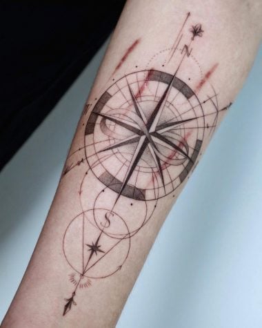 32 Geometric Tattoo Ideas to Get Inspired in 2021 - 100 Tattoos