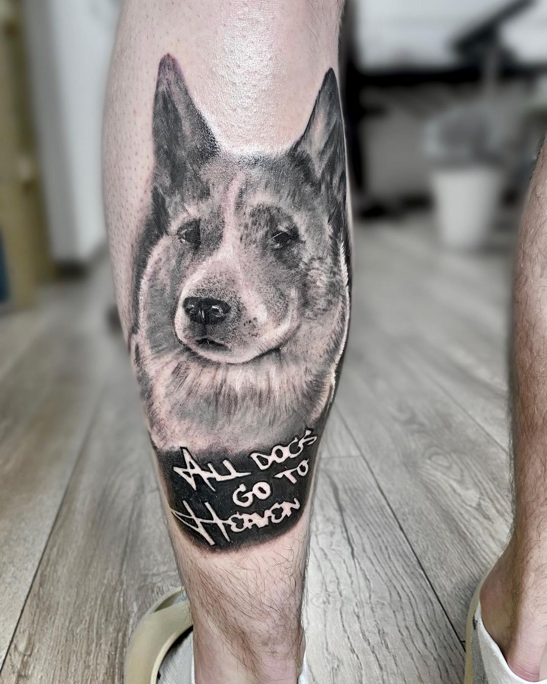 Tattoo uploaded by KD Inkorporated  All Dogs Go To Heaven  Tattoodo