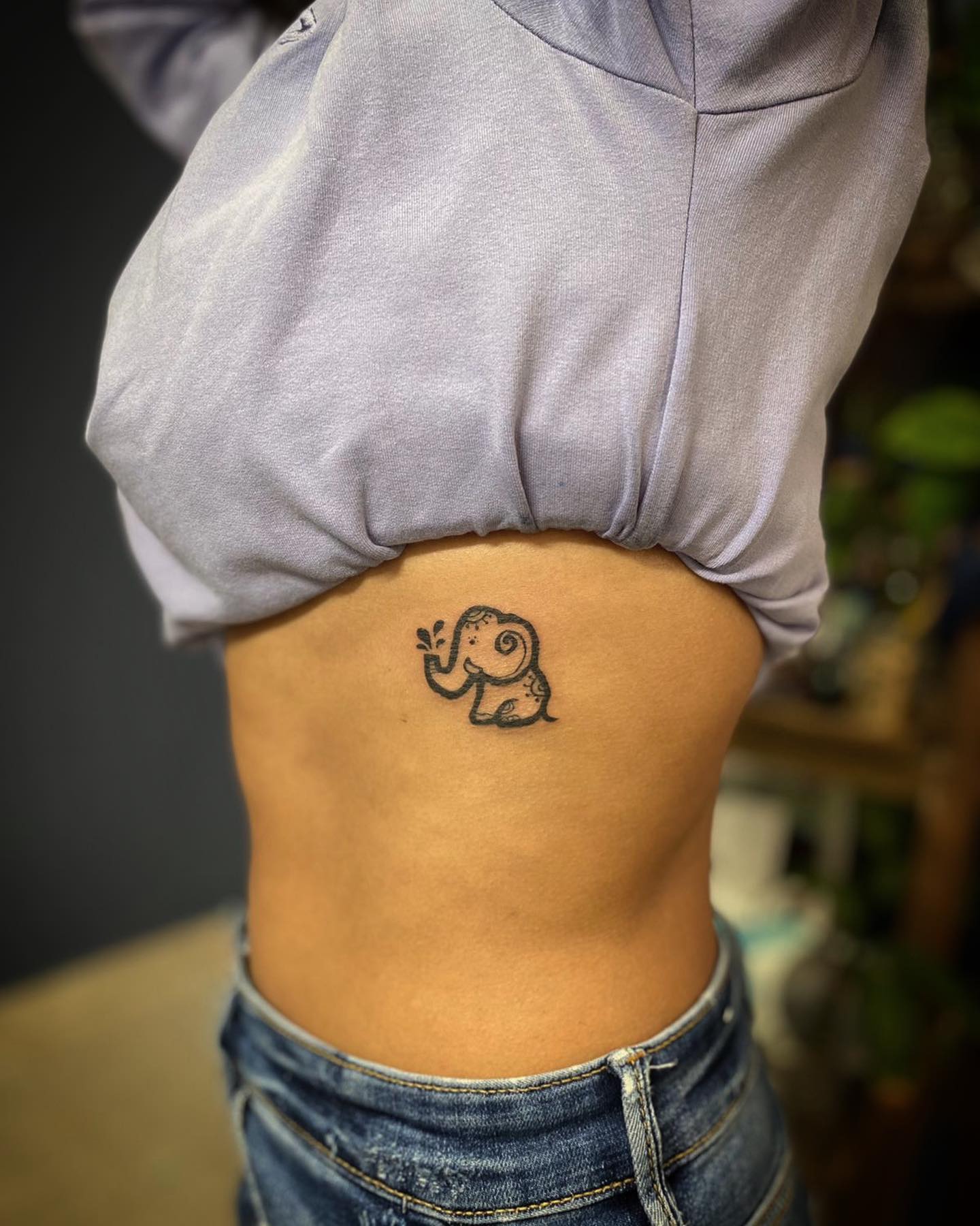 30 Adorable Tiny Elephant Tattoos  Spiritus Tattoo