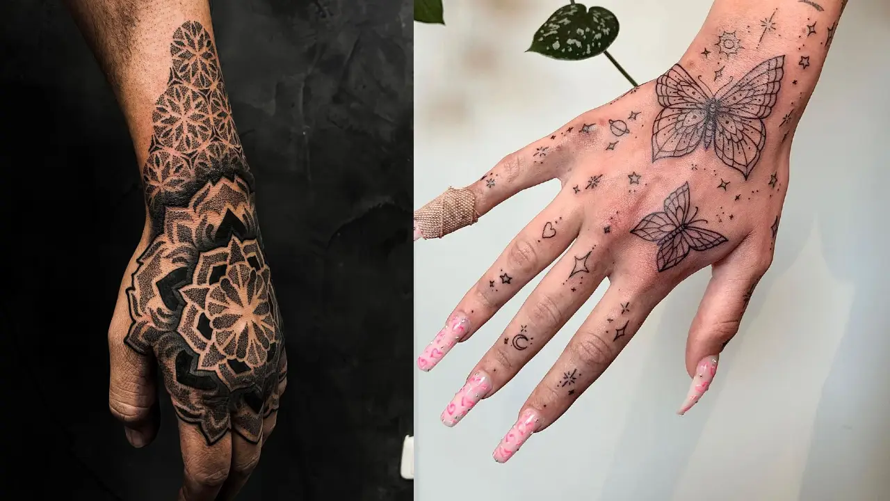 60+ Hand Tattoo Ideas for the Creative and Artistic - 100 Tattoos