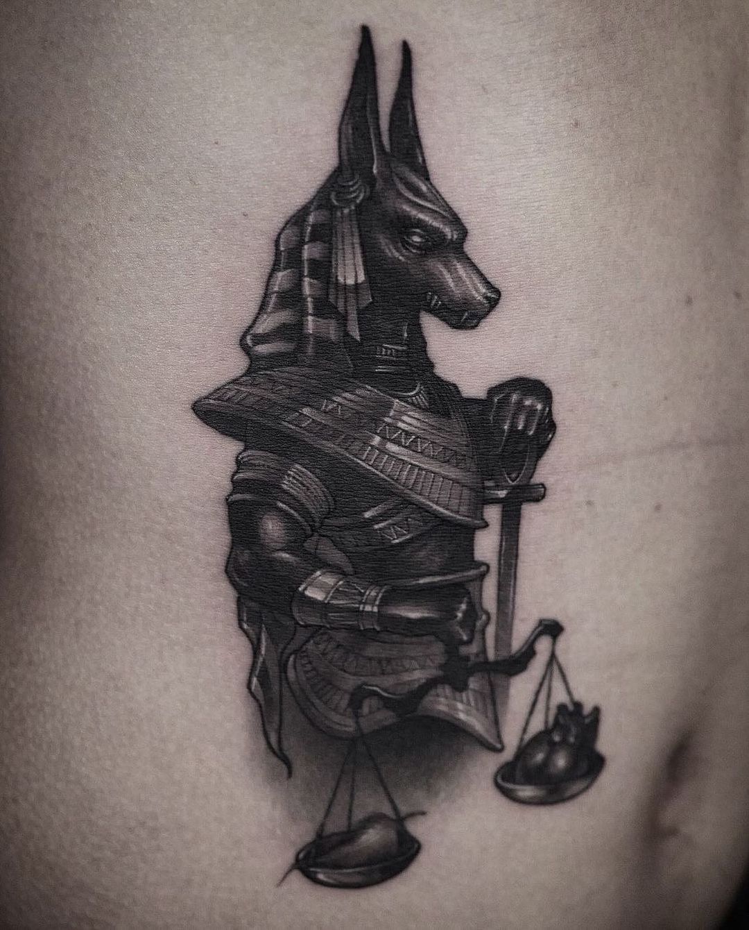 20 Anubis Tattoo Designs With Meanings 2023 | Styles At Life