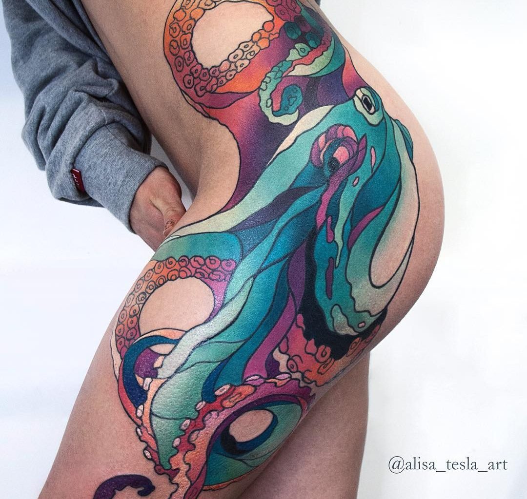 70+ Octopus Tattoo Ideas with Meanings in 2022 - 100 Tattoos