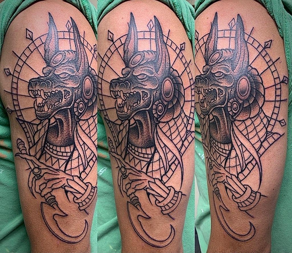 Your Anubis tattoo can look however you want.