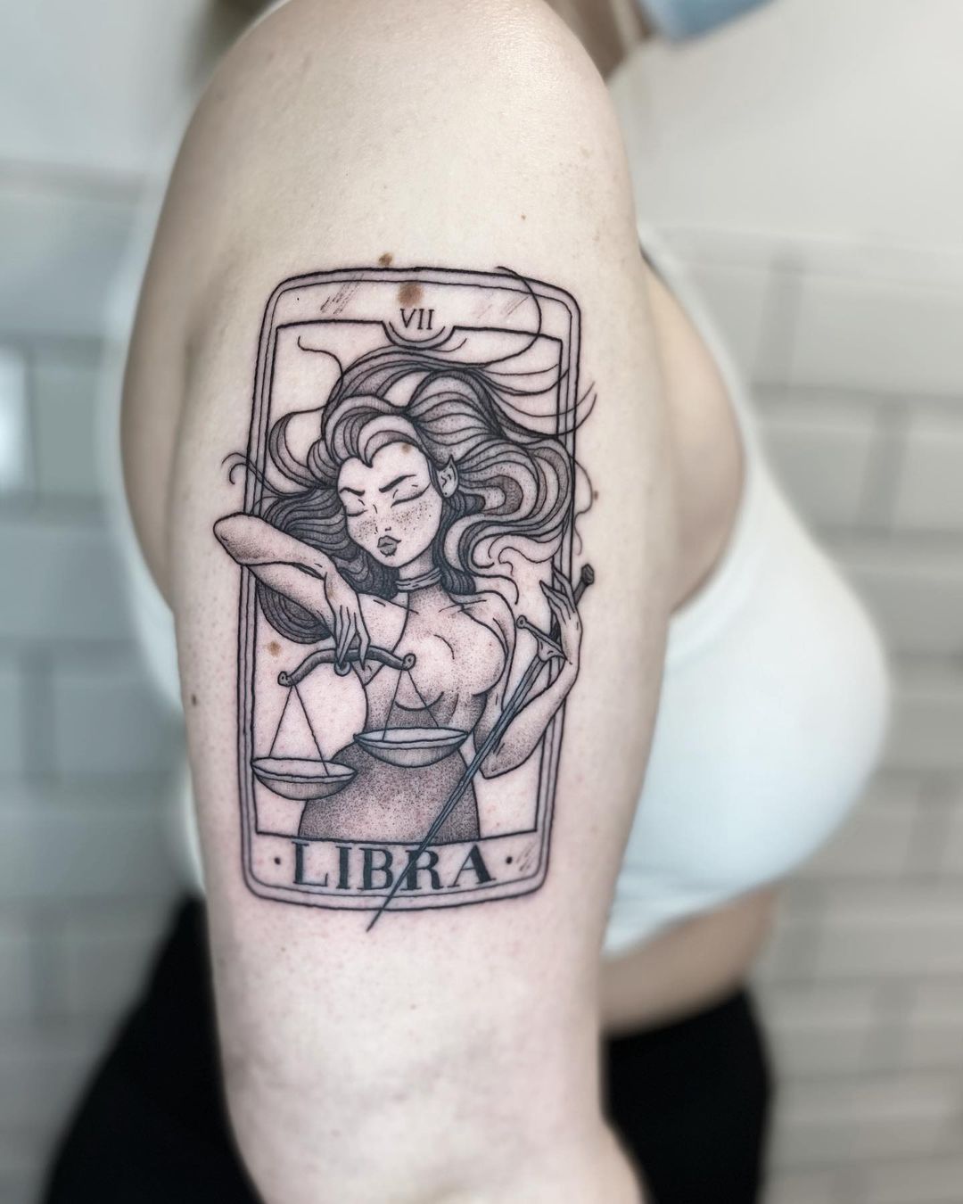 Libra Tattoos 50 Designs with Meanings Ideas Celebrities  Body Art Guru