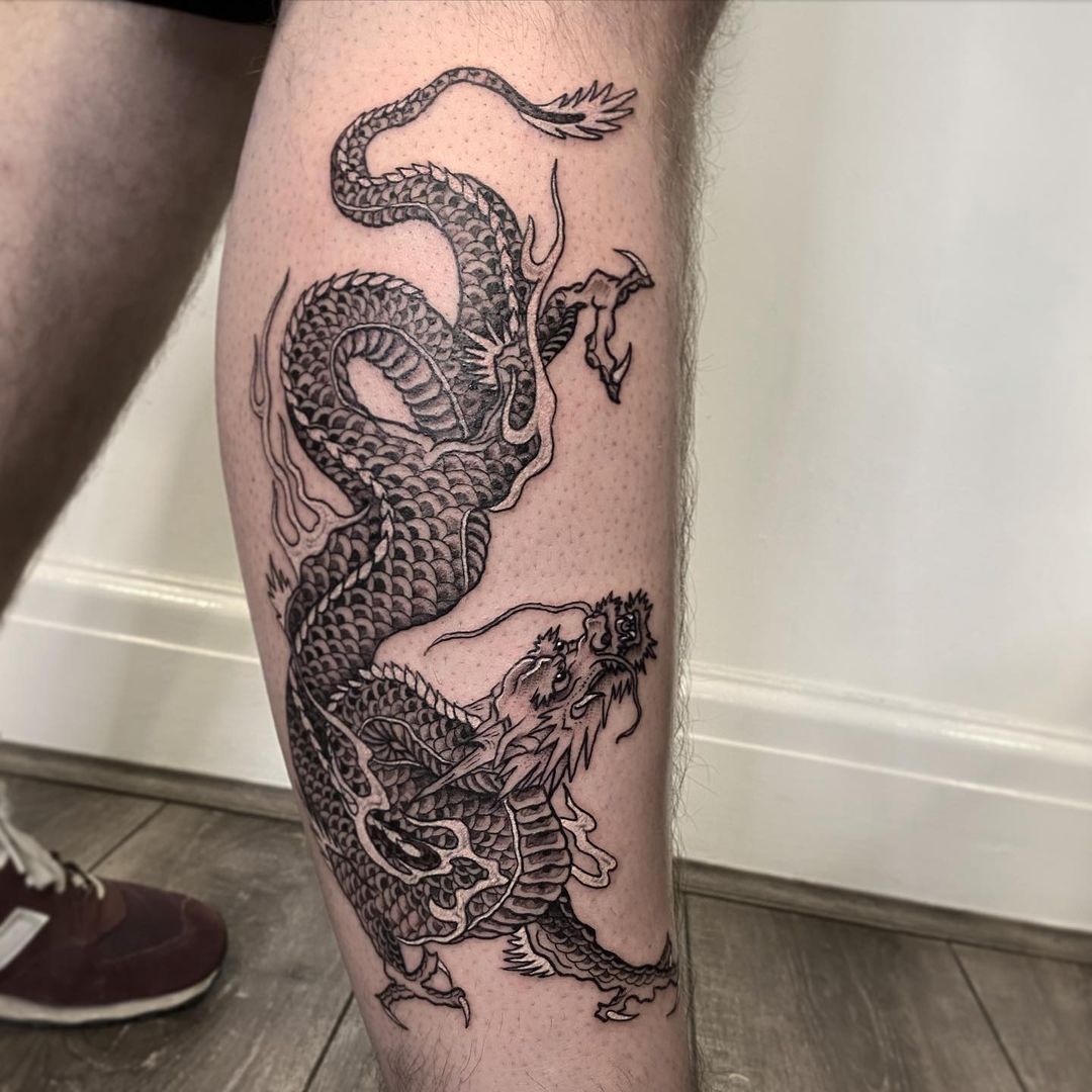 Chinese Zodiac Dragon Tattoo – Tattoo for a week