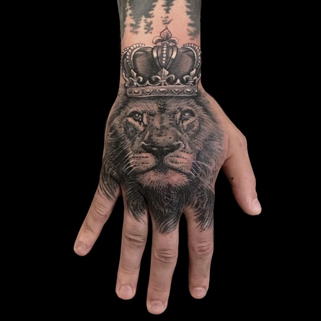 Your hand is great for a smaller tattoo.