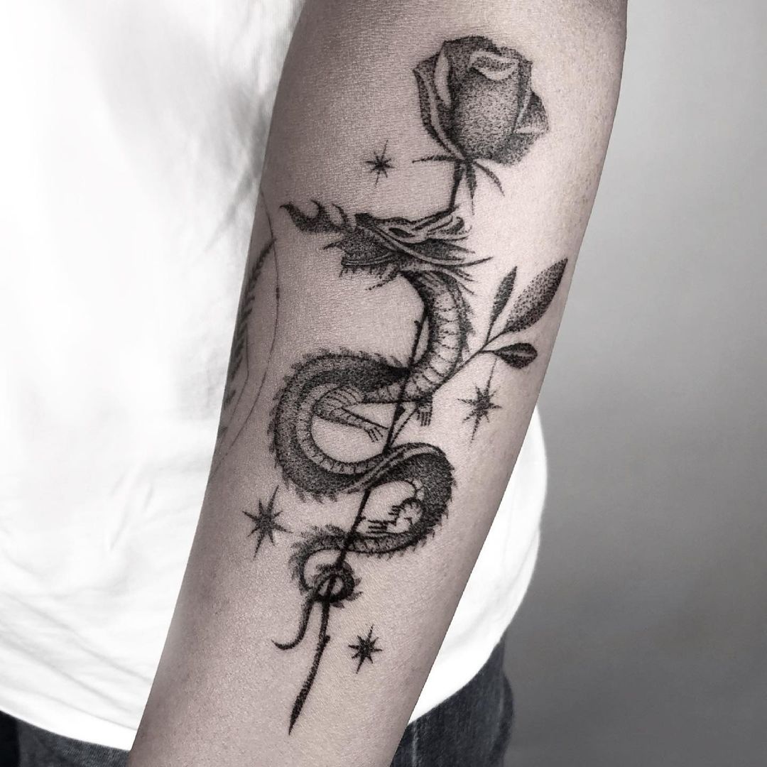 40+ Dragon Tattoo Ideas & Trending Drawings - 100 Tattoos