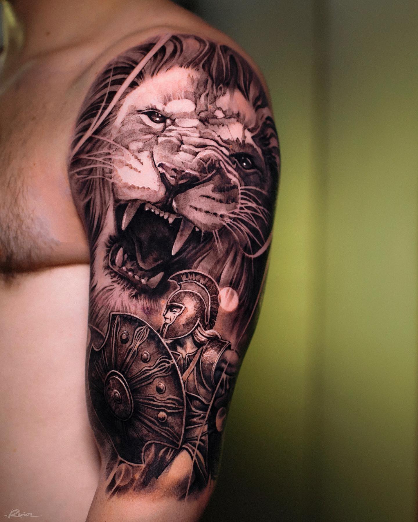 Angry Lion Face Temporary Body Tattoos at Rs 200piece  Temporary Body  Tattoos in New Delhi  ID 25052896112