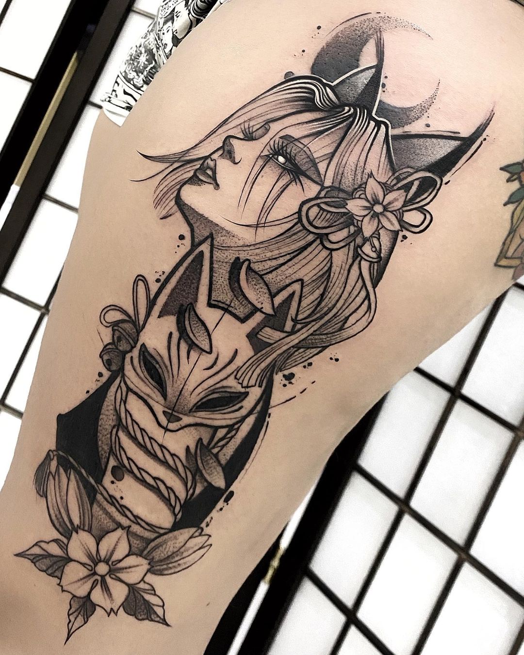 40+ Kitsune Tattoos: Trending Ideas, Symbolism & Meaning - 100 Tattoos