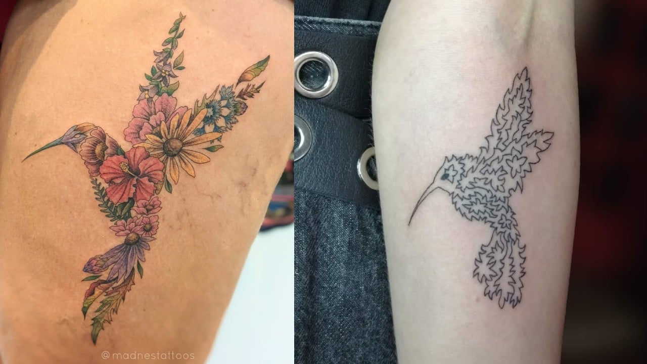 30+ Awesome Hummingbird Tattoo Ideas: Meaning, Symbolism & Cost - 100 Tattoos