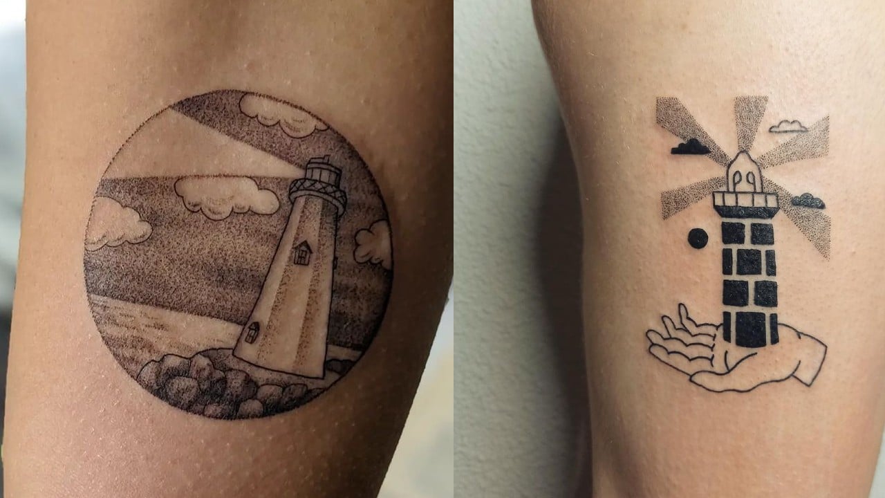 45 Amazing Lighthouse Tattoo Ideas for Men  Women