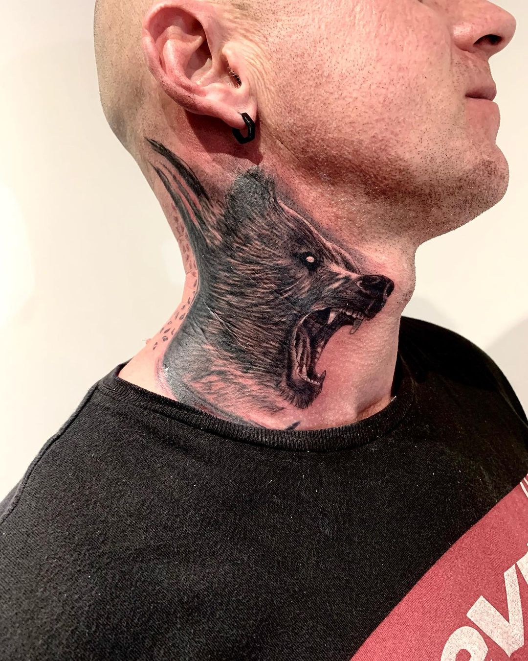 Make sure that you know of an amazing tattoo artist before you commit to this neck tattoo.