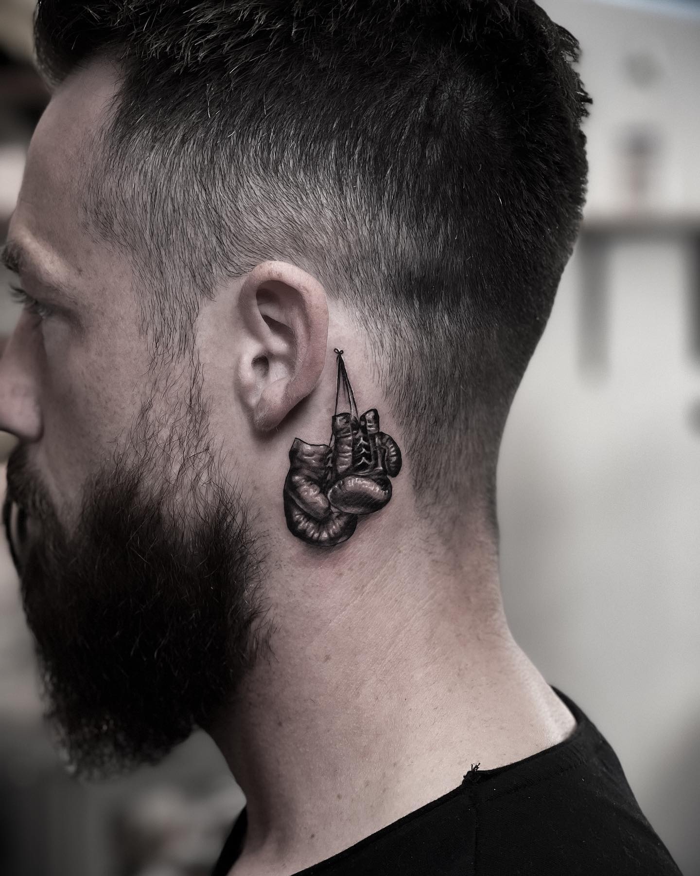 Best Neck Tattoo Ideas for Men - Positivefox.com | Small neck tattoos, Best neck  tattoos, Back of neck tattoo