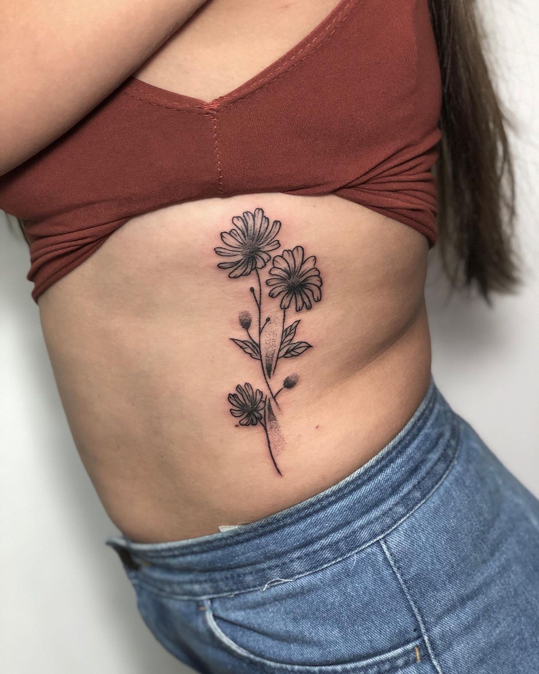 30+ Aster Flower Tattoos: Meaning & Trending Ideas for 2022 - 100 Tattoos