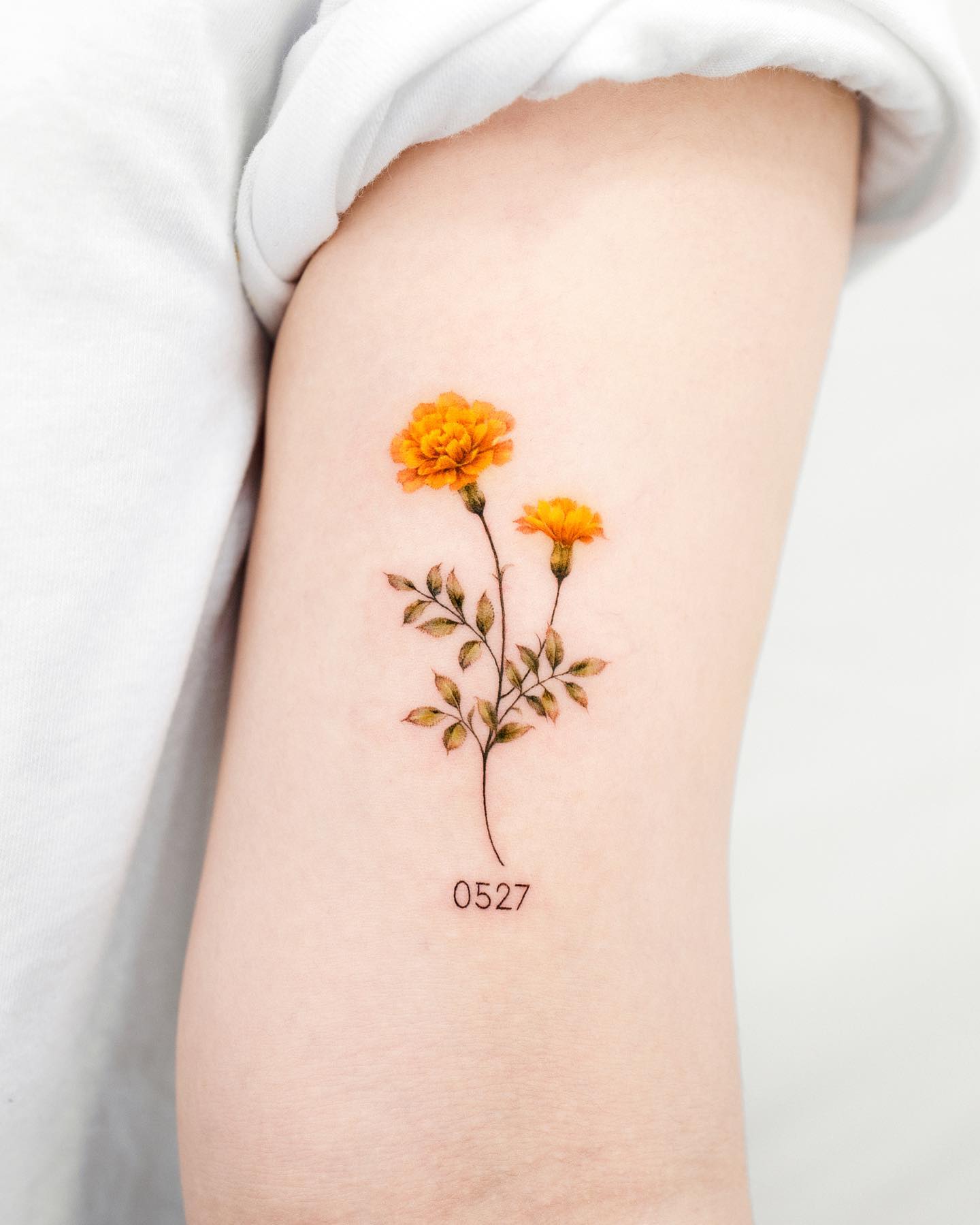 Tip 95+ about cosmos flower tattoo best - in.daotaonec