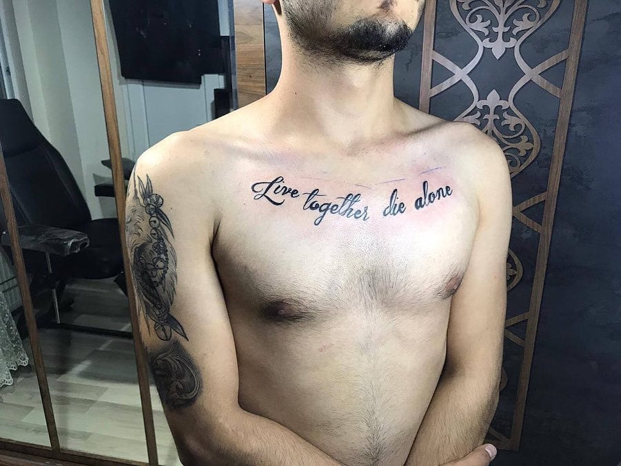 Top 95+ about chest tattoos quotes super cool .vn