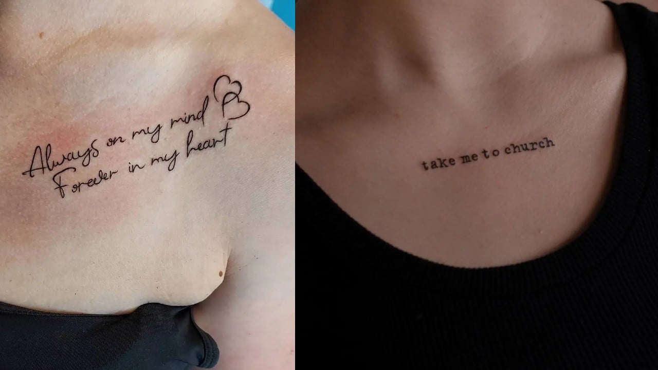40 Quote Tattoos For Men  YouTube