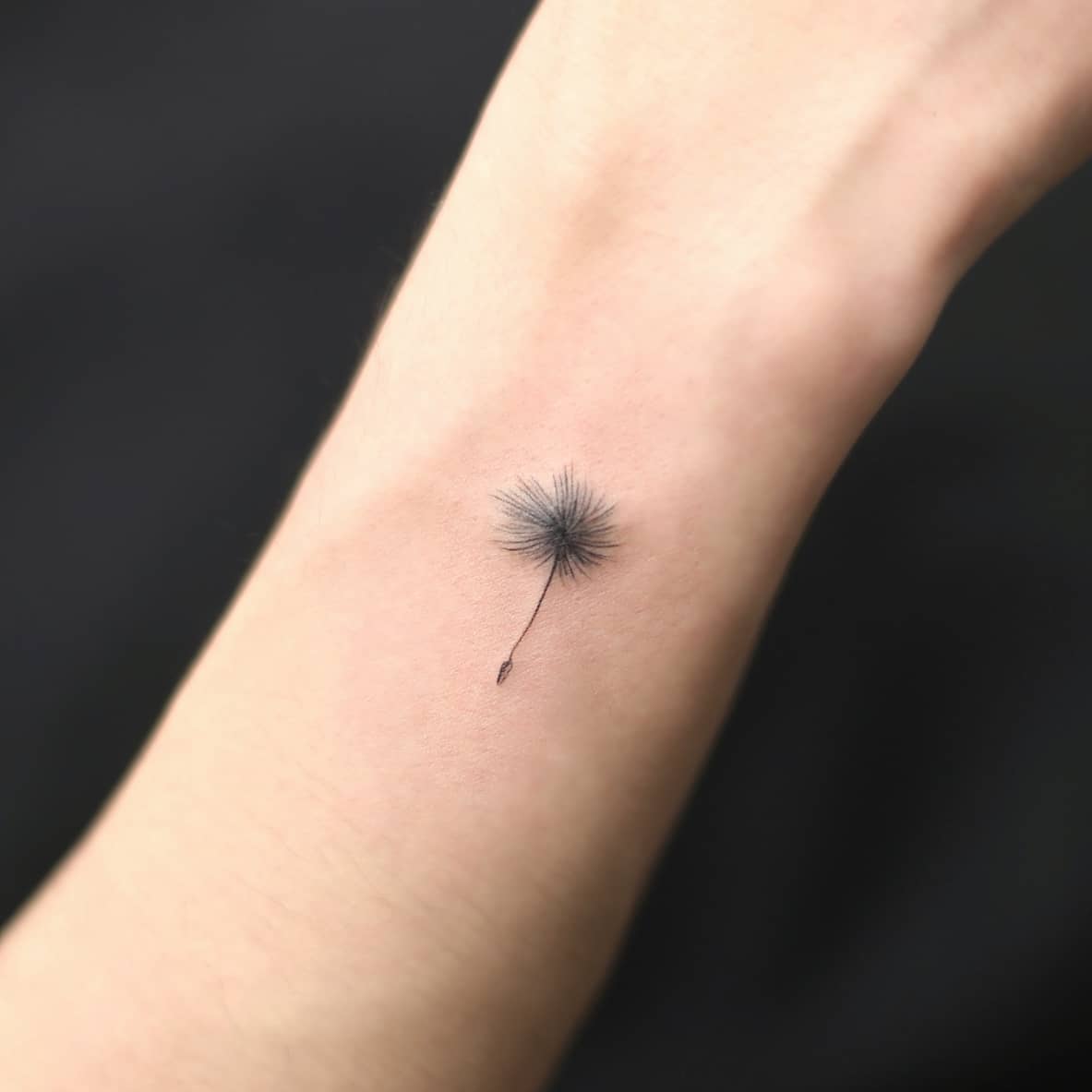 InkPark Tattoo Studio Dhaka - The dandelion tattoo can remind you to enjoy  every moment that you are blessed to have. It shows that life is both  tenacious and delicate and we