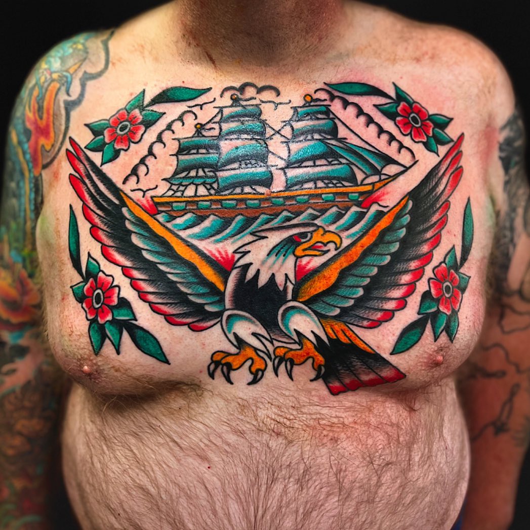 30+ Exceptional American Traditional Tattoo Examples - 100 Tattoos