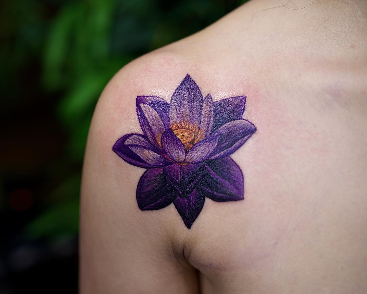 tattoo cover up lotus flower by Mirek vel Stotker  stotker  Flickr
