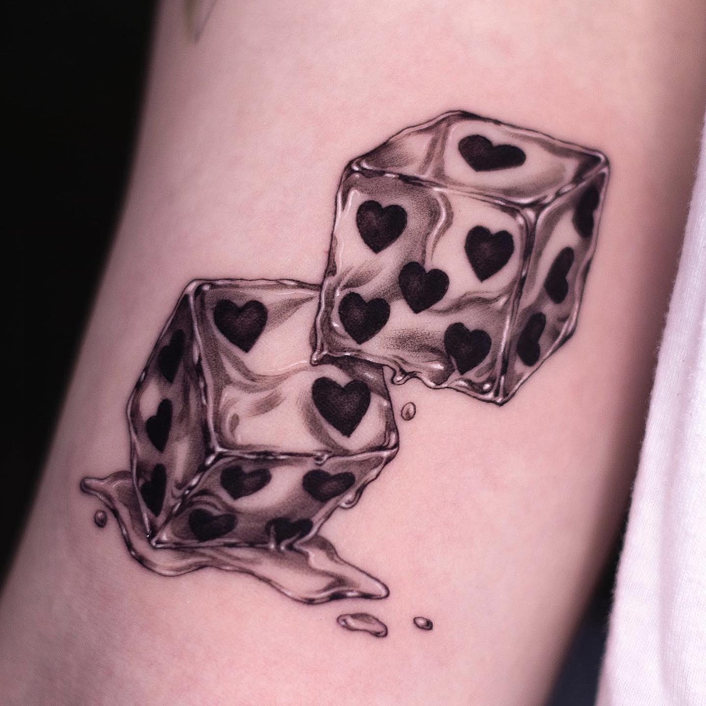 12 Popular Small Dice Tattoo With Meaning  Tattoo Like The Pros