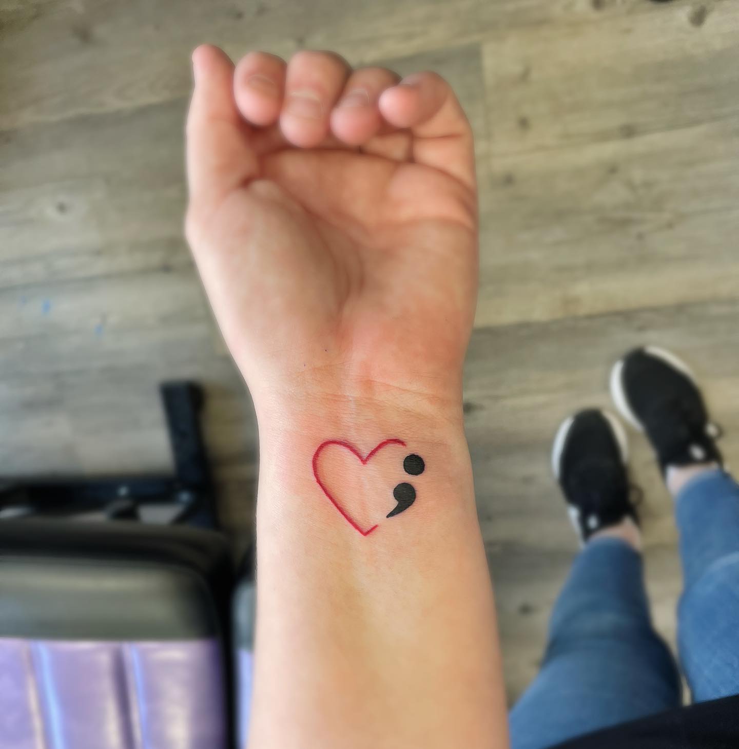 30+ Meaningful Semicolon Tattoos for Women and Men - 100 Tattoos