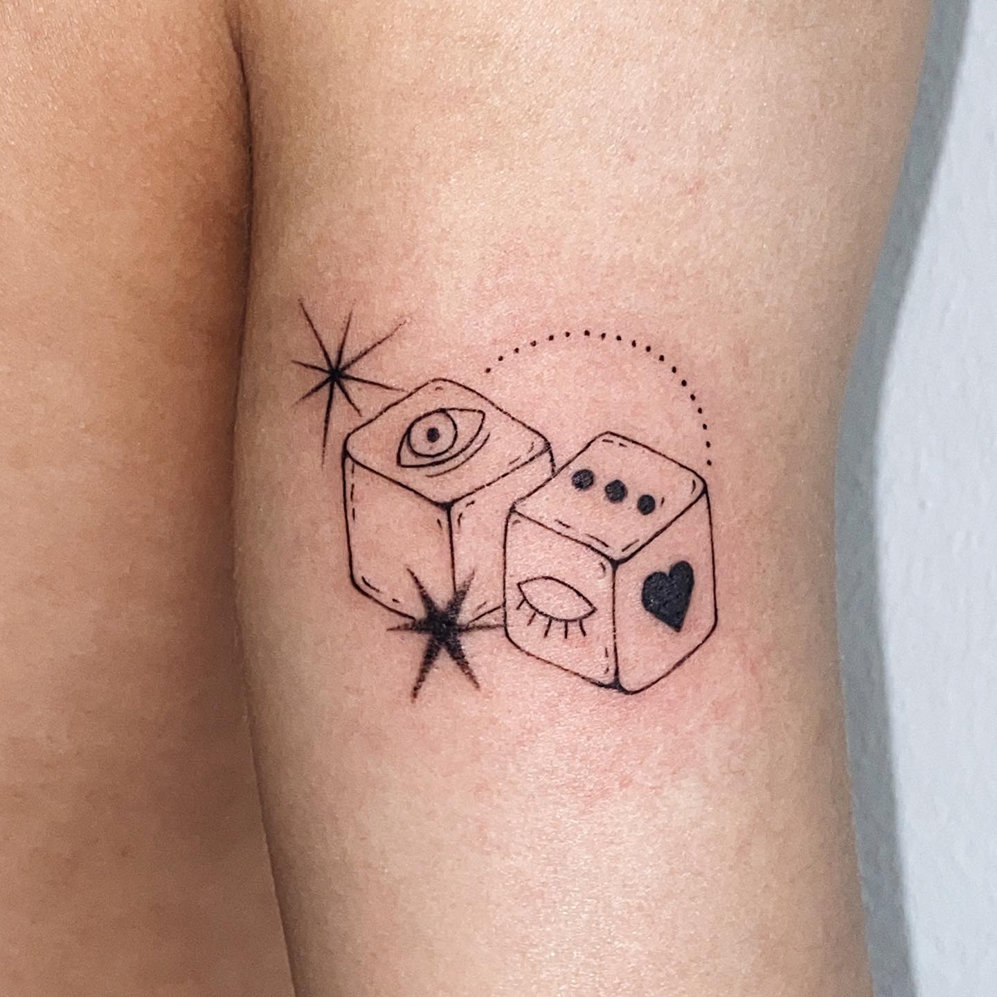 101 Best Dice Tattoo Ideas Youll Have to See to Believe  Outsons