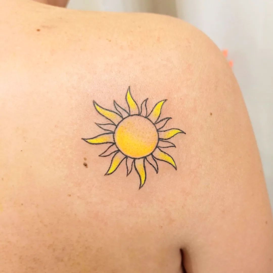 Sun Tattoo Ideas: 30+ Examples, Meaning & Top Designs - 100 Tattoos