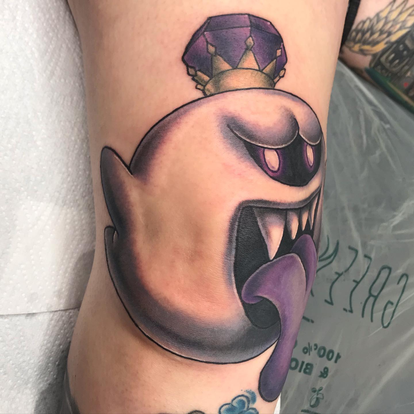 CJ Bond on Instagram Luigis Mansion themed piece What is your favorite  alltime Super Mario Bros game Supplied by mapletattoosupply Done using