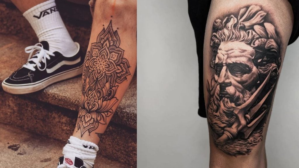 4. Realistic Leg Tattoos for Men - wide 3
