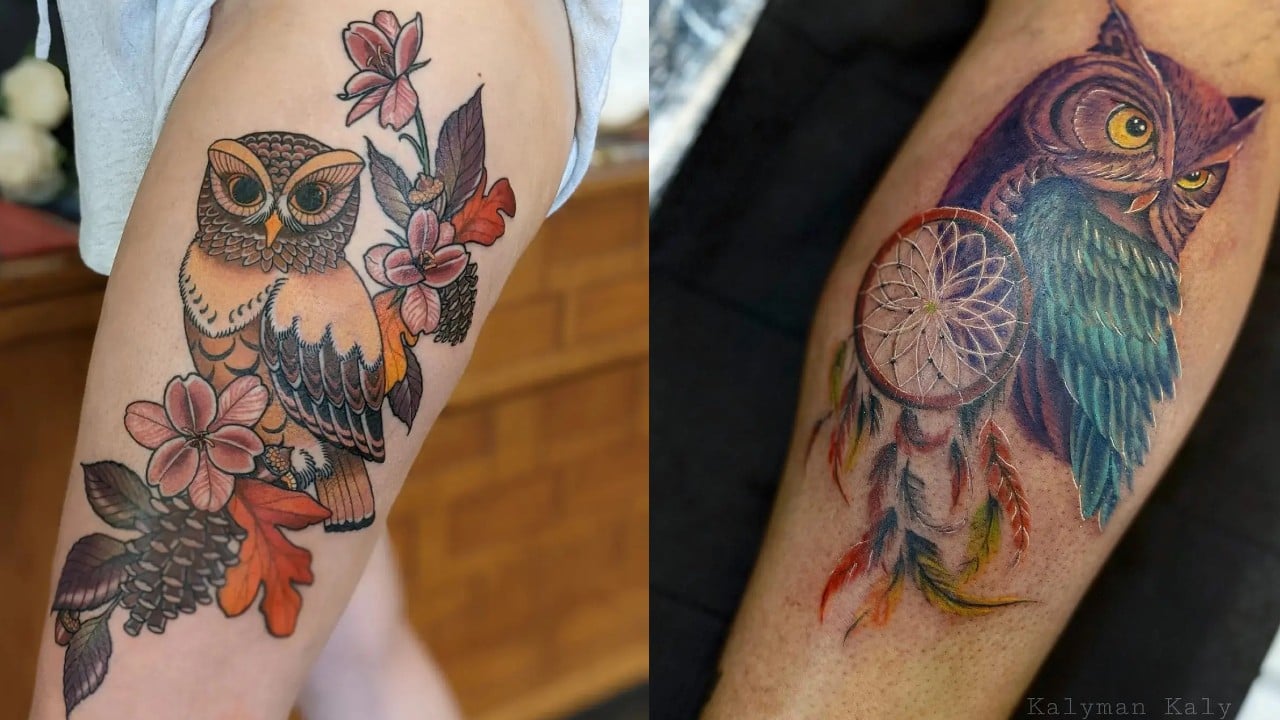 35 Attractive Owl Tattoo Ideas  For Creative Juice