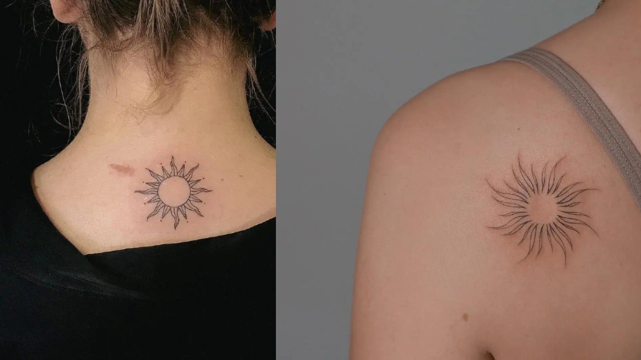Sun Tattoo Ideas | TattoosAI