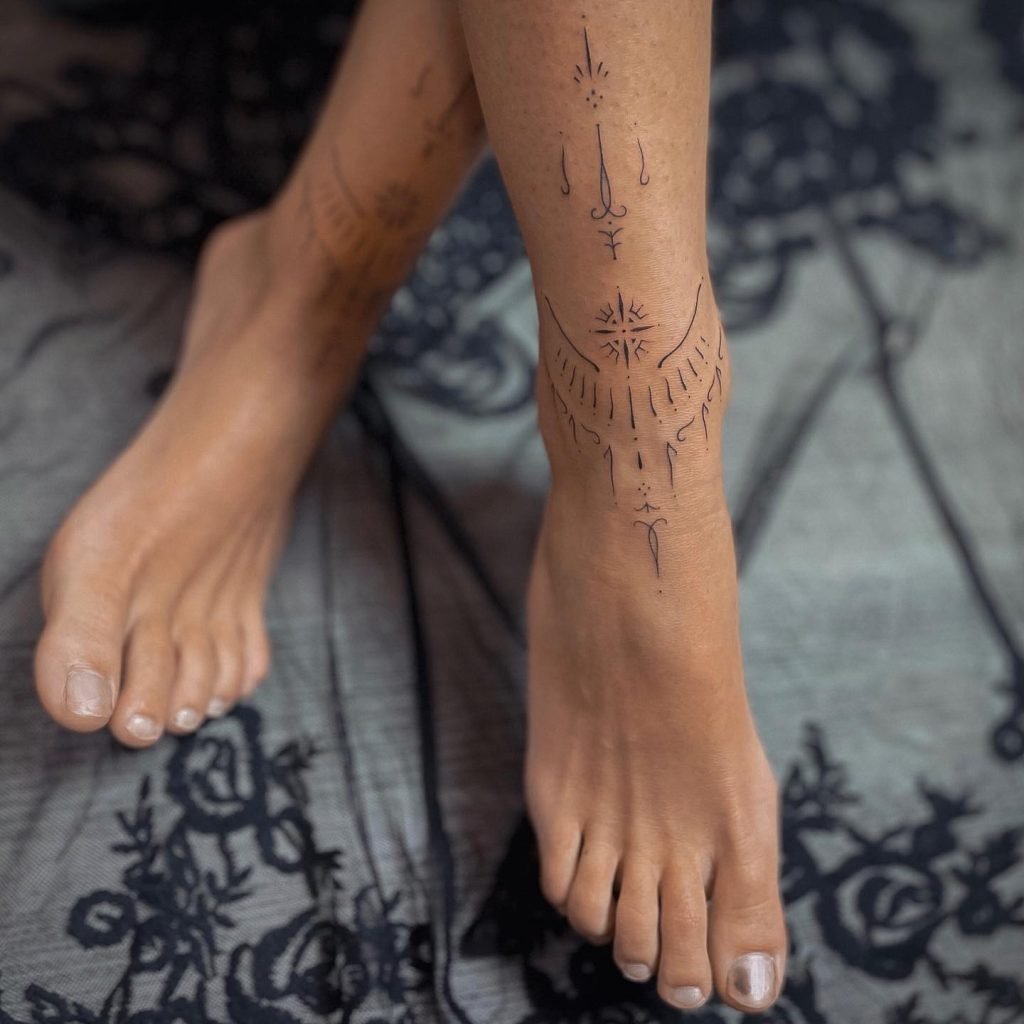 30+ Ankle Tattoos for Women That Will Rock Your Socks