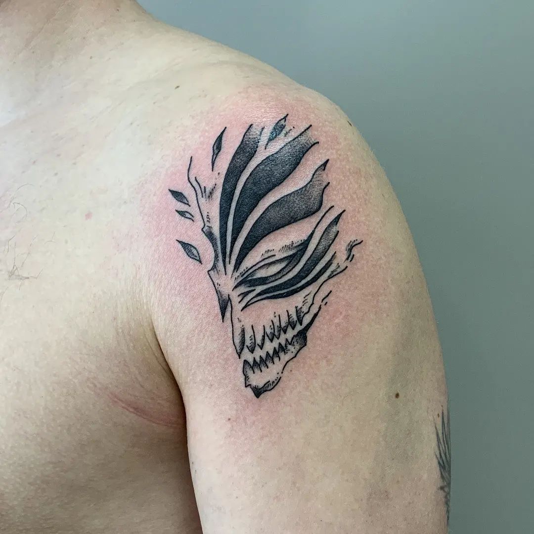 Pin by Joanna Newell on body mods  Bleach tattoo Geek tattoo Dark art  tattoo
