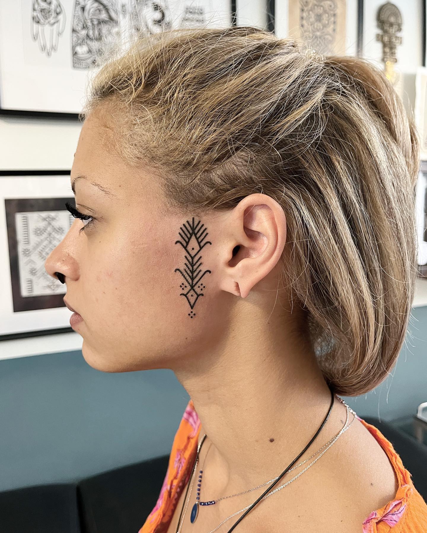 If you’re naturally a peaceful person who likes to show off her inner calm side, this tattoo is for you. Heads up since this tattoo can hurt quite a lot.