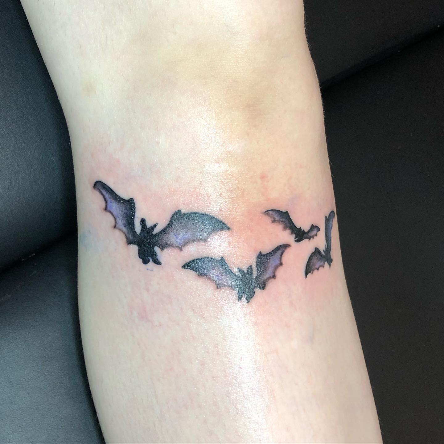 Bats placed on your knee can look scary and mysterious. If you’re a fan of animals and you also relate to them in this weird and secretive way, this will suit you. Show that you’re always ready to hide and come out of the dark as a winner and as you please, nothing can stop or scare you.