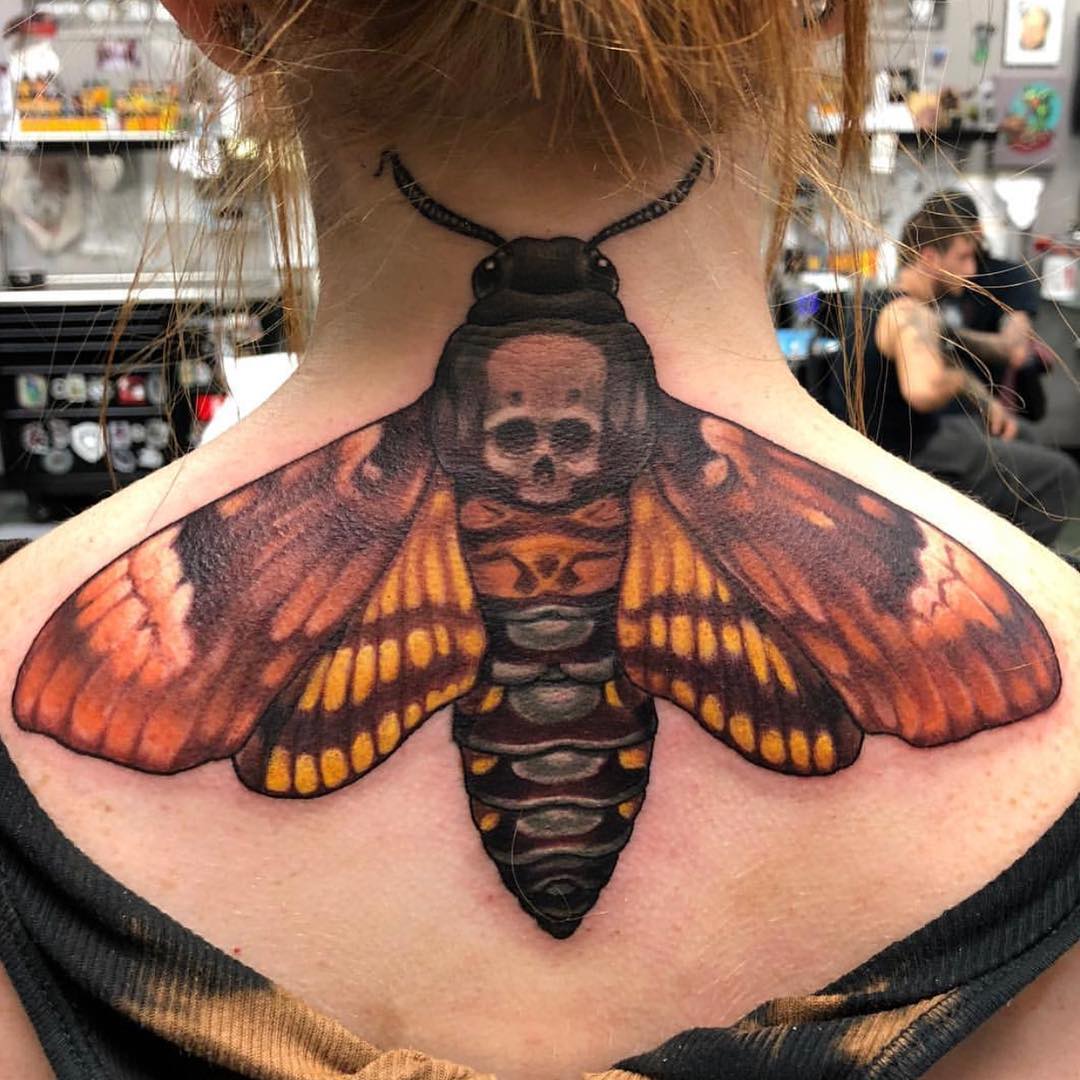 This cool back tattoo is for those who like big and flashy ideas. It is a cool concept that will suit both men and women. Just make sure that you have enough space or “canvas” to work with before you commit to this tattoo.