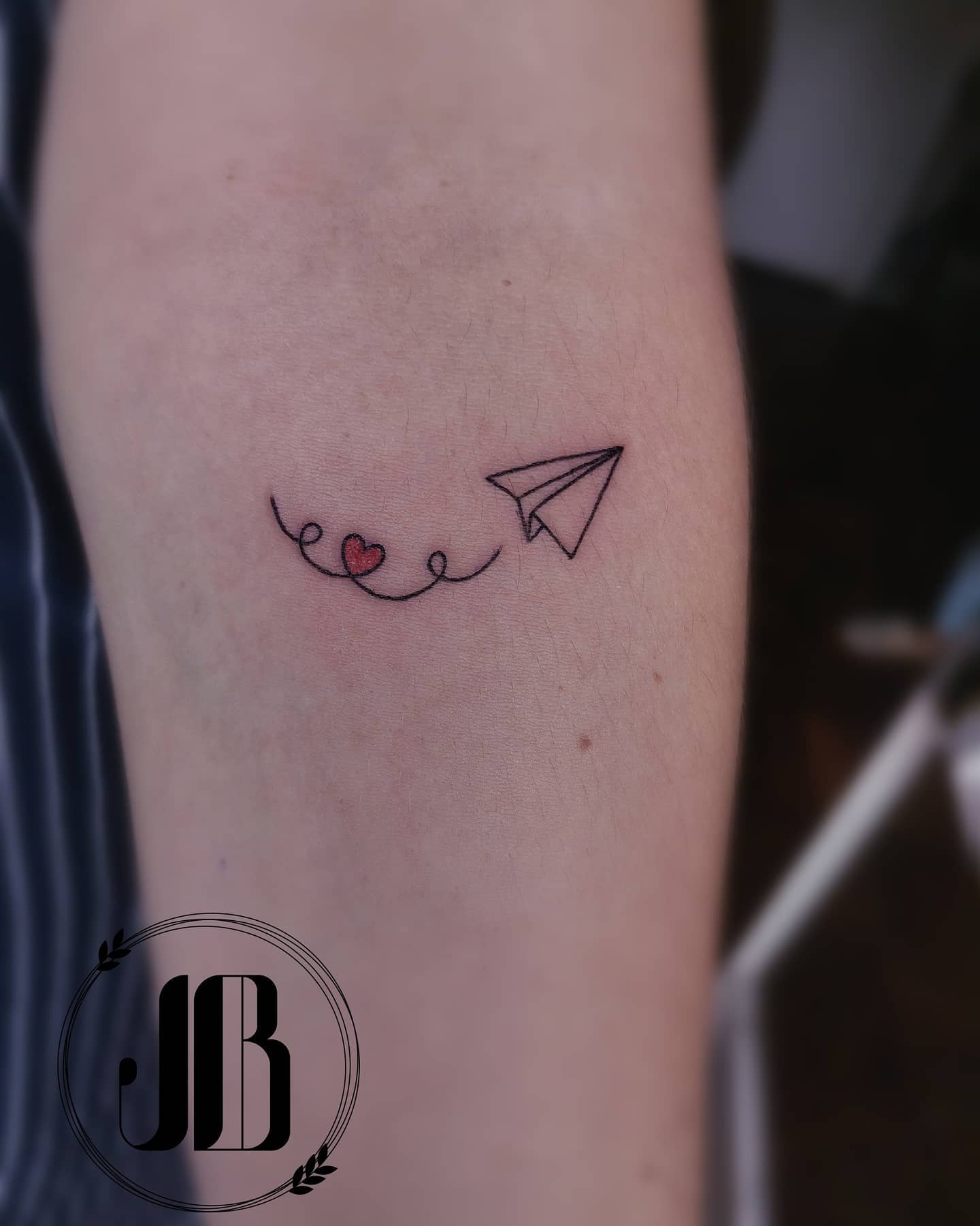25+ Paper Airplane Tattoo Designs That Are Simple But Cool & Cute - 100 Tattoos