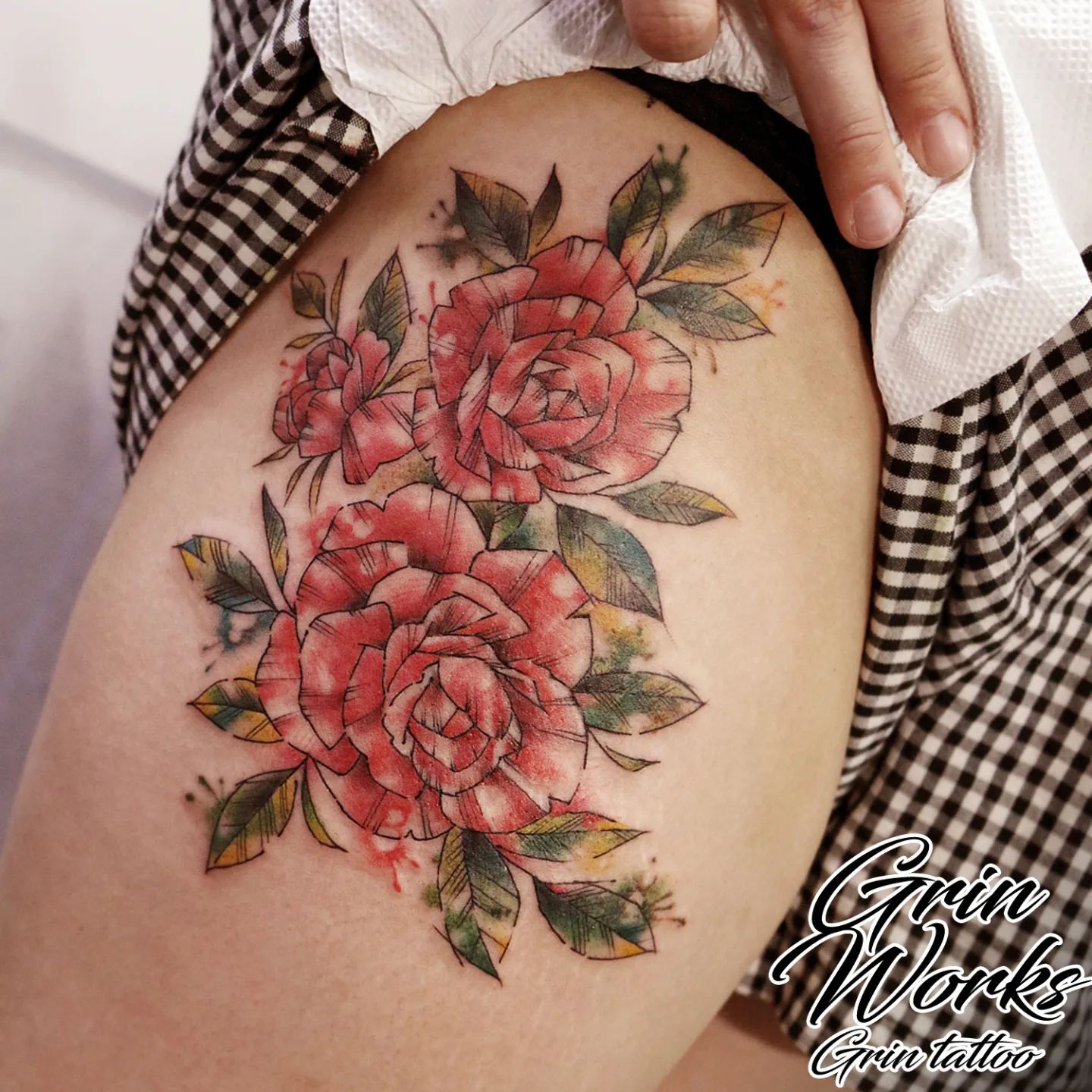 Rose Tattoo Woman Time Lapse  YouTube