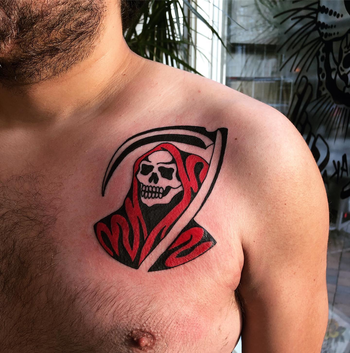 30+ Grim Reaper Tattoo Design Ideas for Men & Women - 100 Tattoos