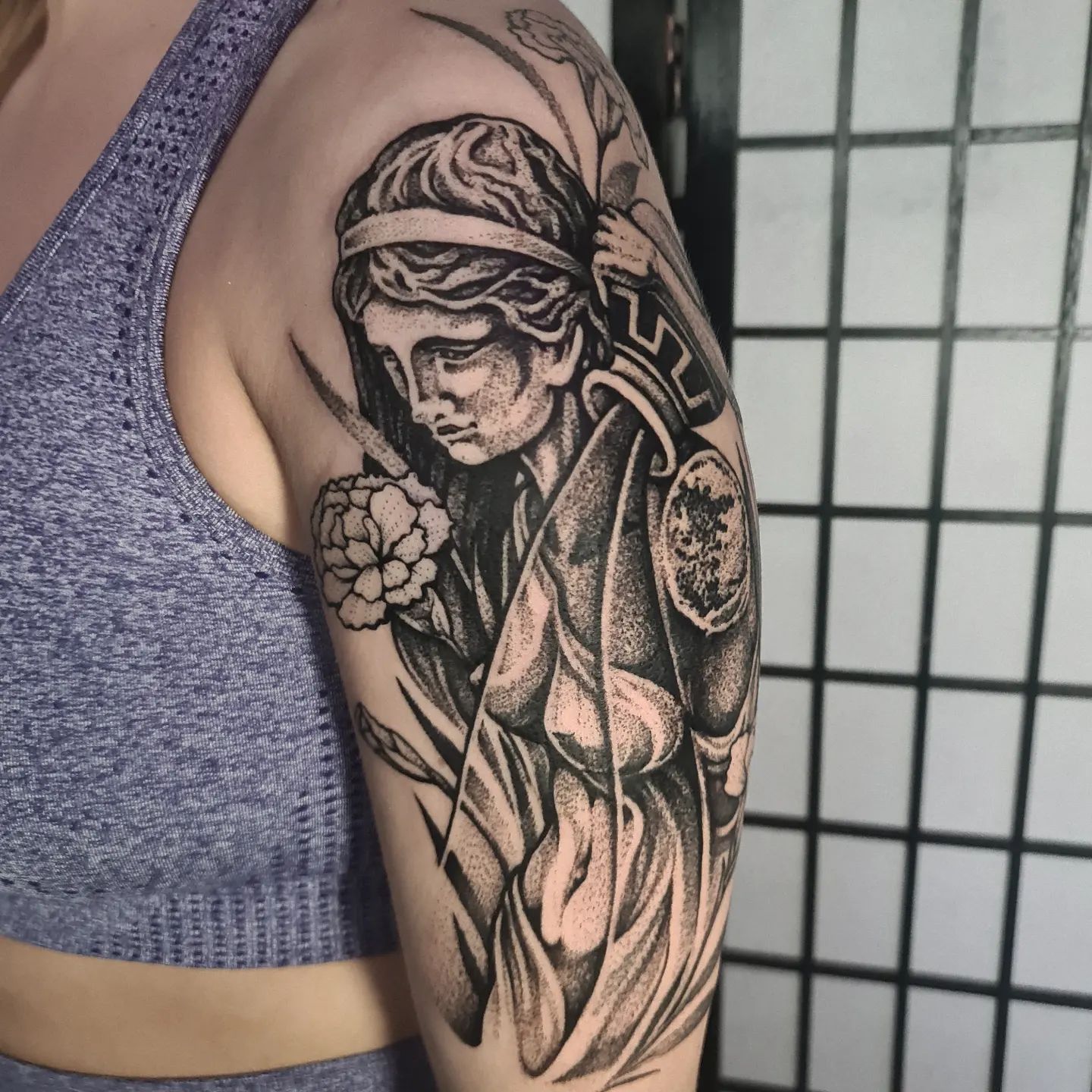 In early ages, women would grow their own herbs and some other things like water. To match this meaning with Aquarius, the tattoo above could be a meaningful one to get. Let's honor these women who are as hardworking as you are.