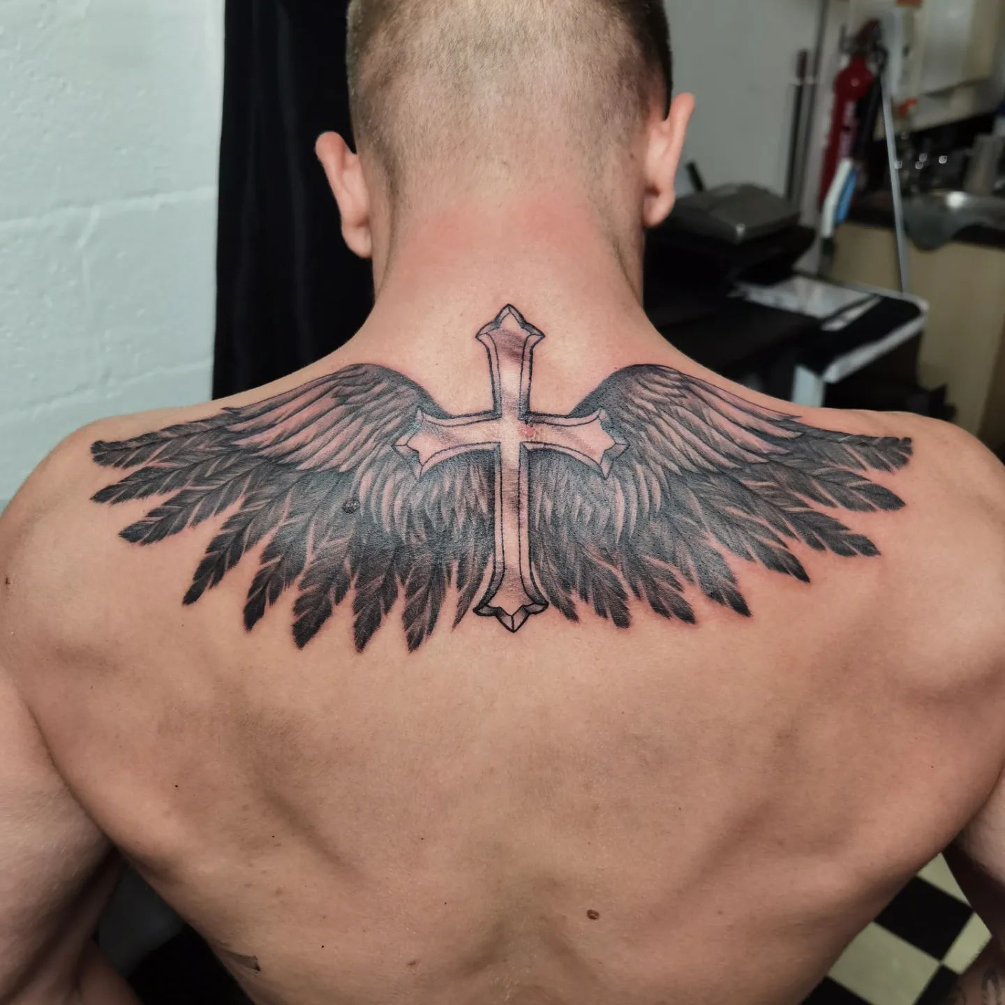 Interested in getting some ink for your religion? To demonstrate this love, matching a cross with wings is a super-creative way. Well, what is the meaning of this tattoo? Christianity may make you feel like you are a free spirit, so these wings will symbolize that.