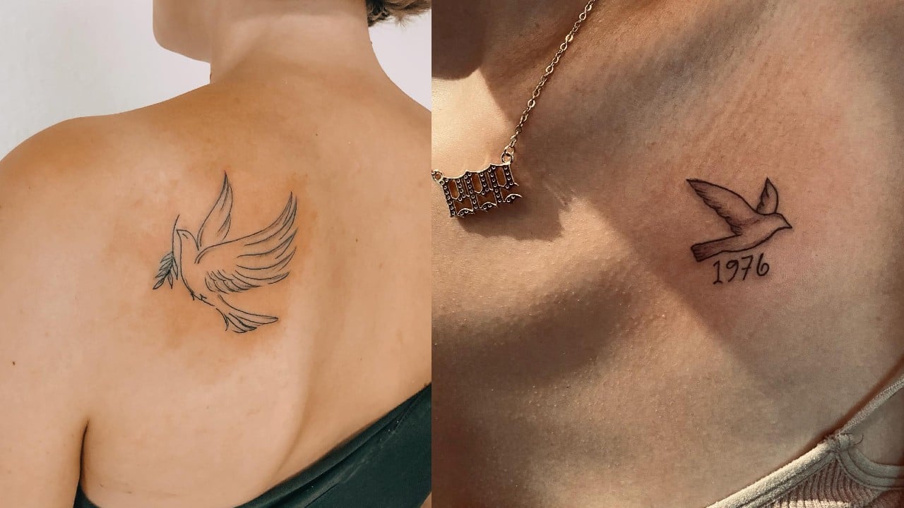 Tattoo tagged with: small, alisovatattoo, micro, line art, pigeon, animal,  tiny, bird, ifttt, little, wrist, minimalist, fine line | inked-app.com