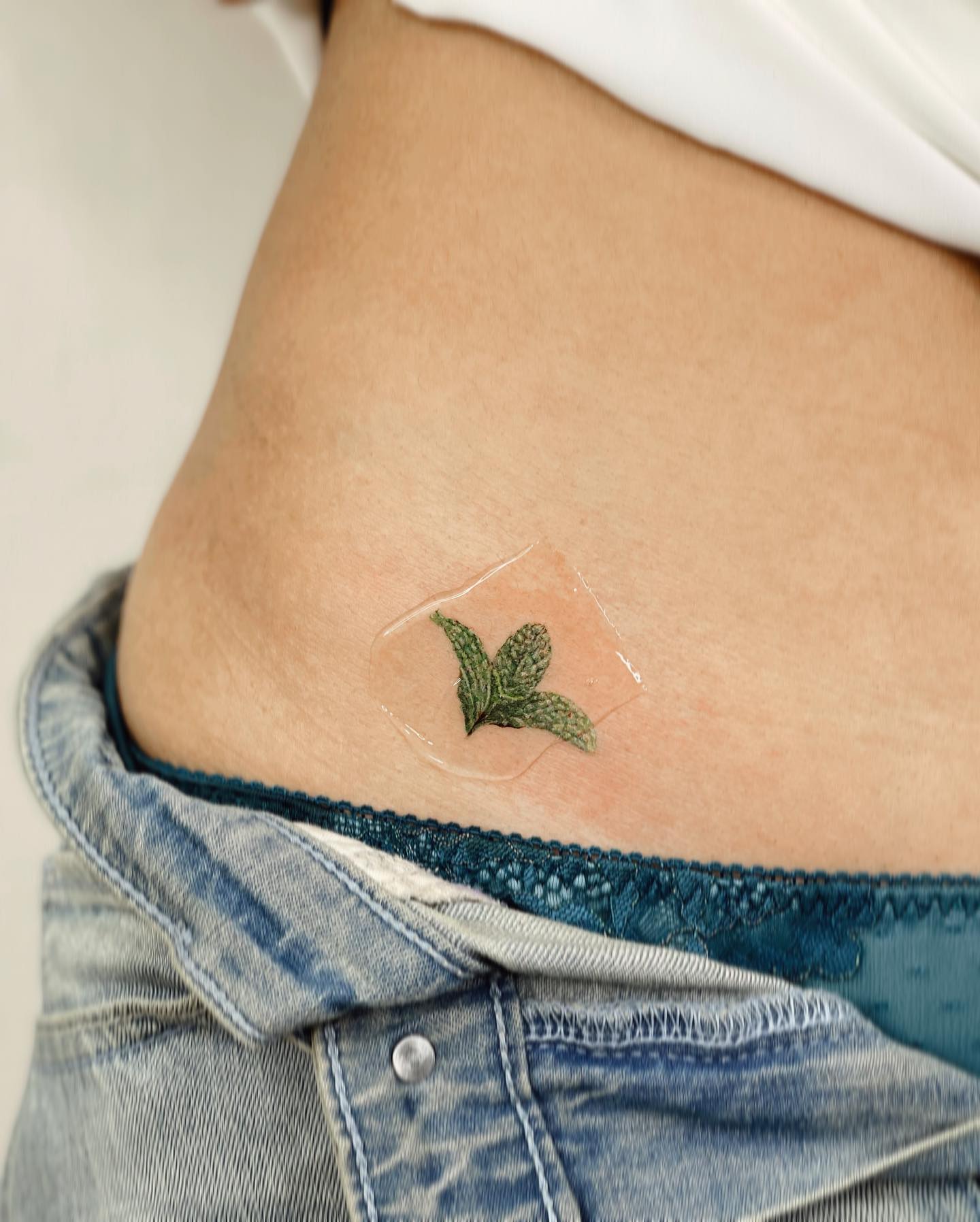 Mint tattoo symbolizes the circle of life and its different stages. Mint leaf is unique the way it looks, so getting a mint leaf tattoo can make you shine out.