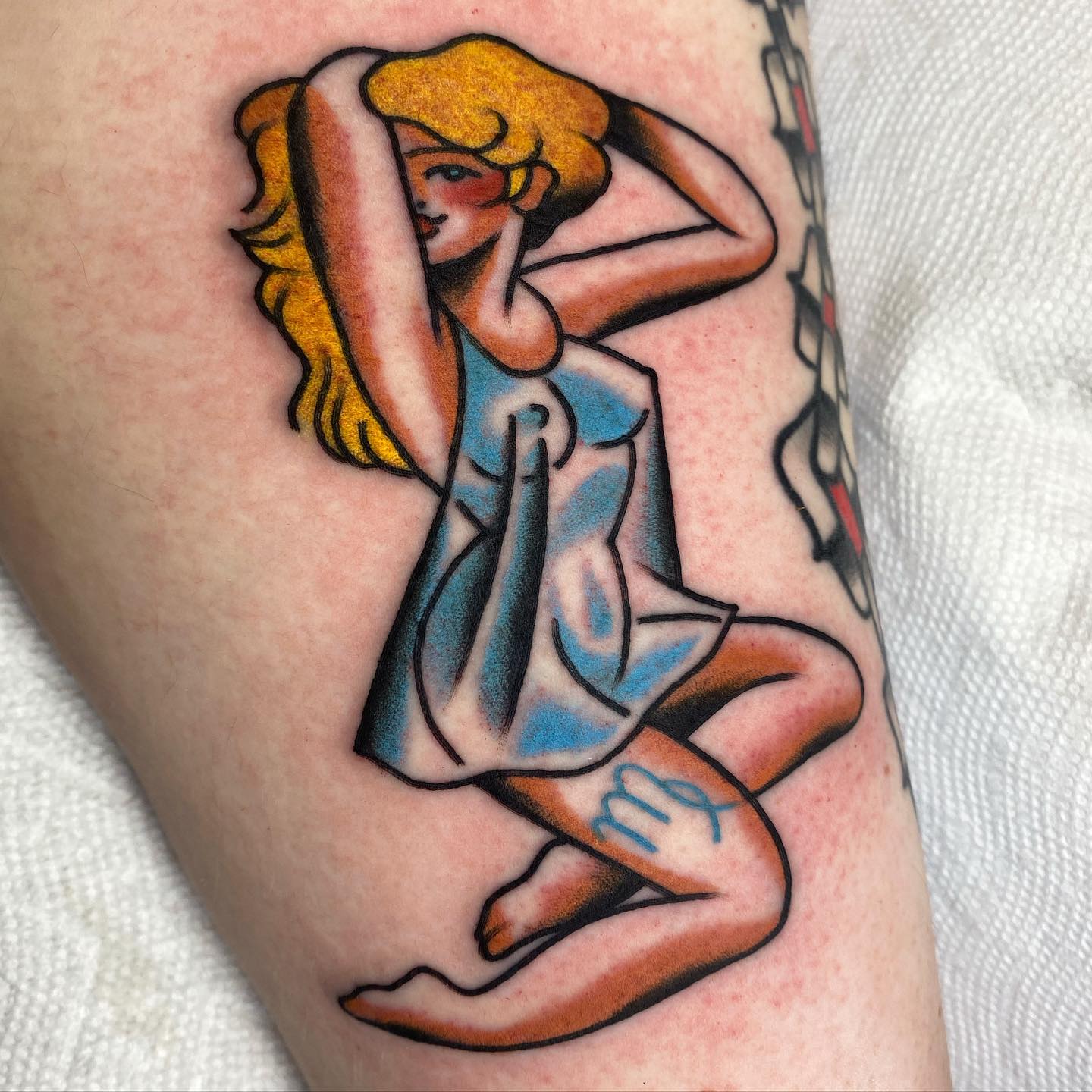 When you cartoonize something, it gets a cuter and nicer look. Plus, having a tattoo that has a cartoon zodiac sign  can be an interesting idea.