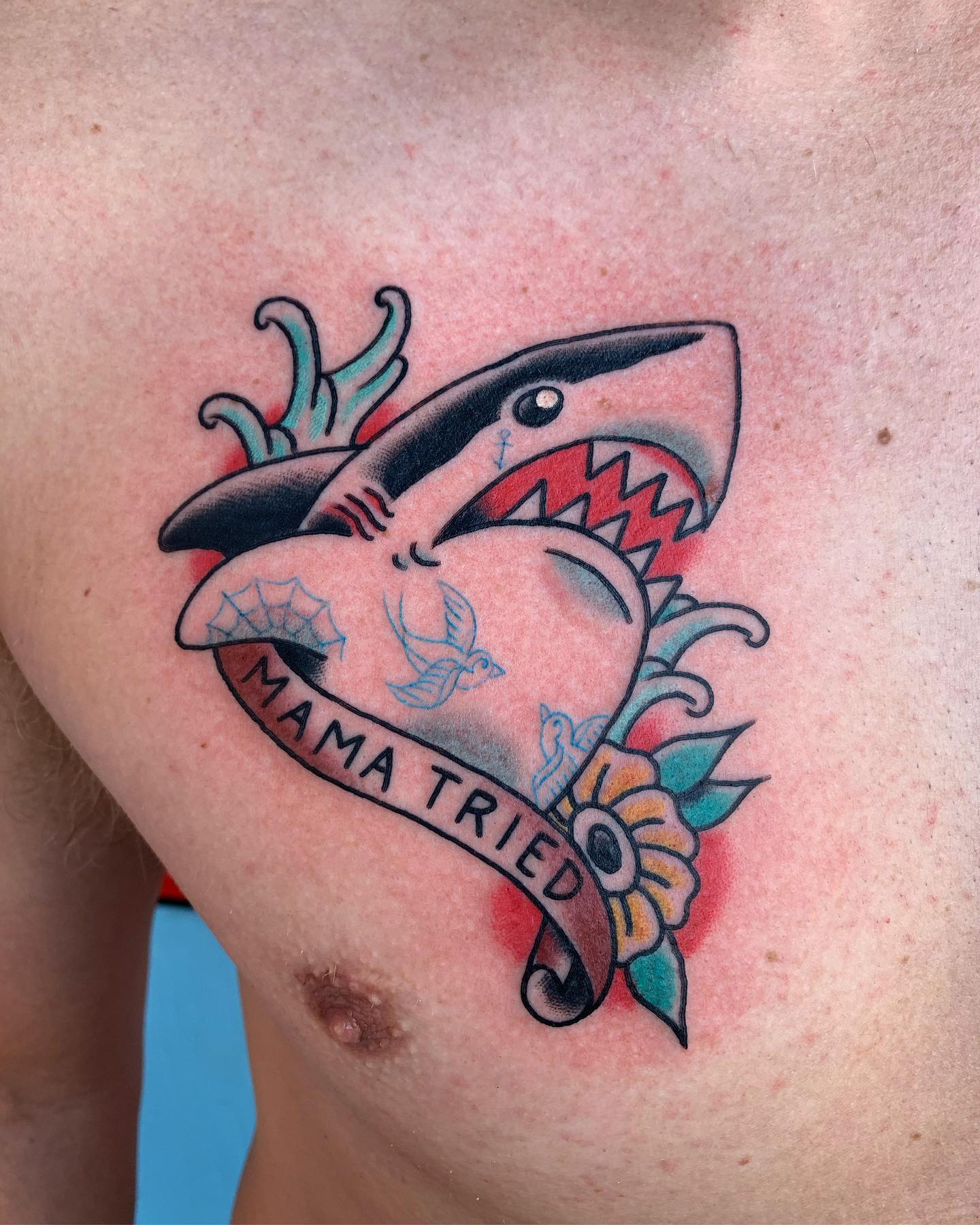 Funny Shark Tattoo  InkStyleMag