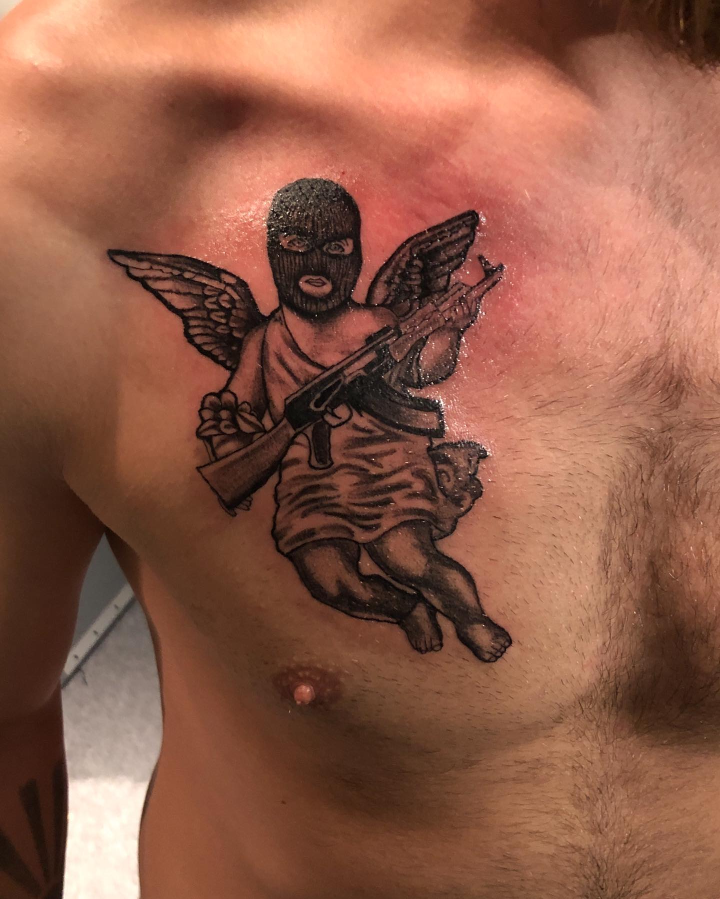 Angel tattoo by Svet  NorthStar Tattoo Studio Bergen  Facebook