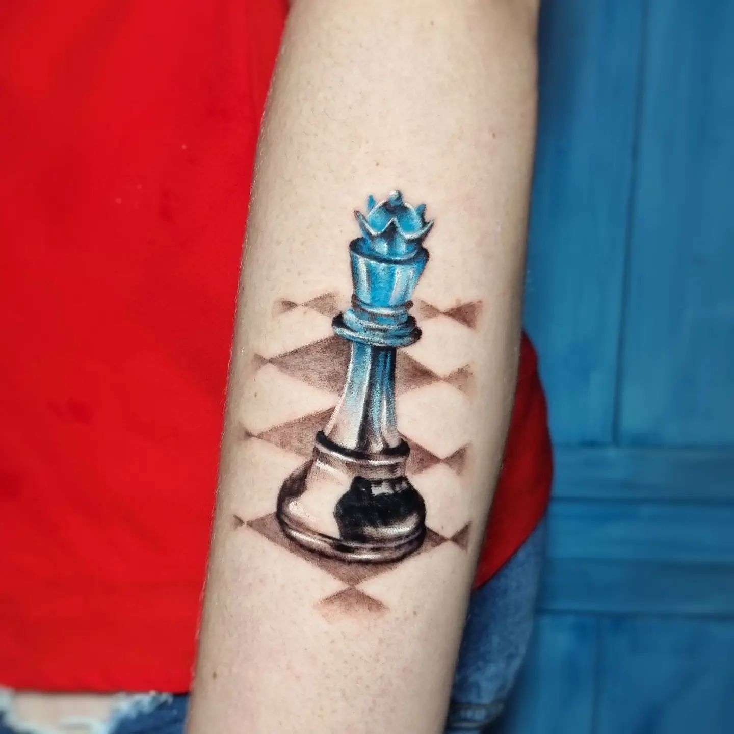 60 King Chess Piece Tattoo Designs For Men  Powerful Ink Ideas