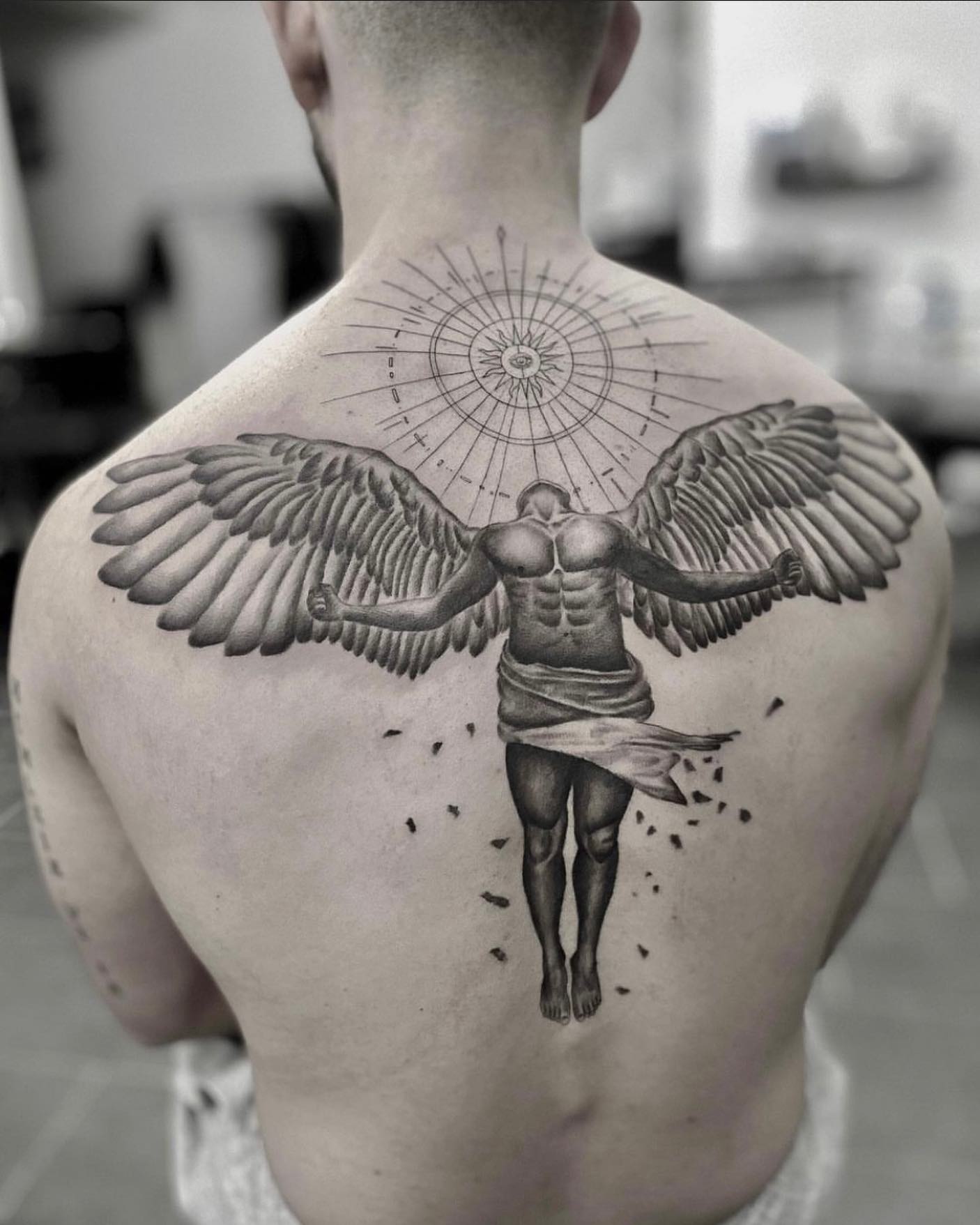 65 Icarus Tattoo Designs To Give Wings To Your Ink