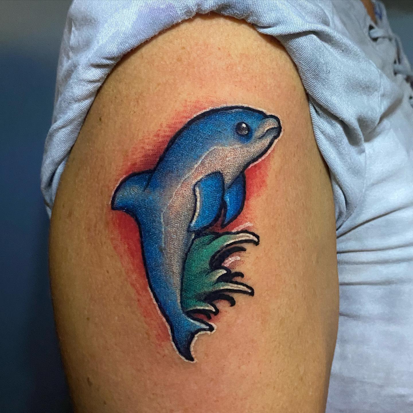 40 Superb Dolphin Tattoo Design Ideas For Women  Page 2 of 3  Bored Art